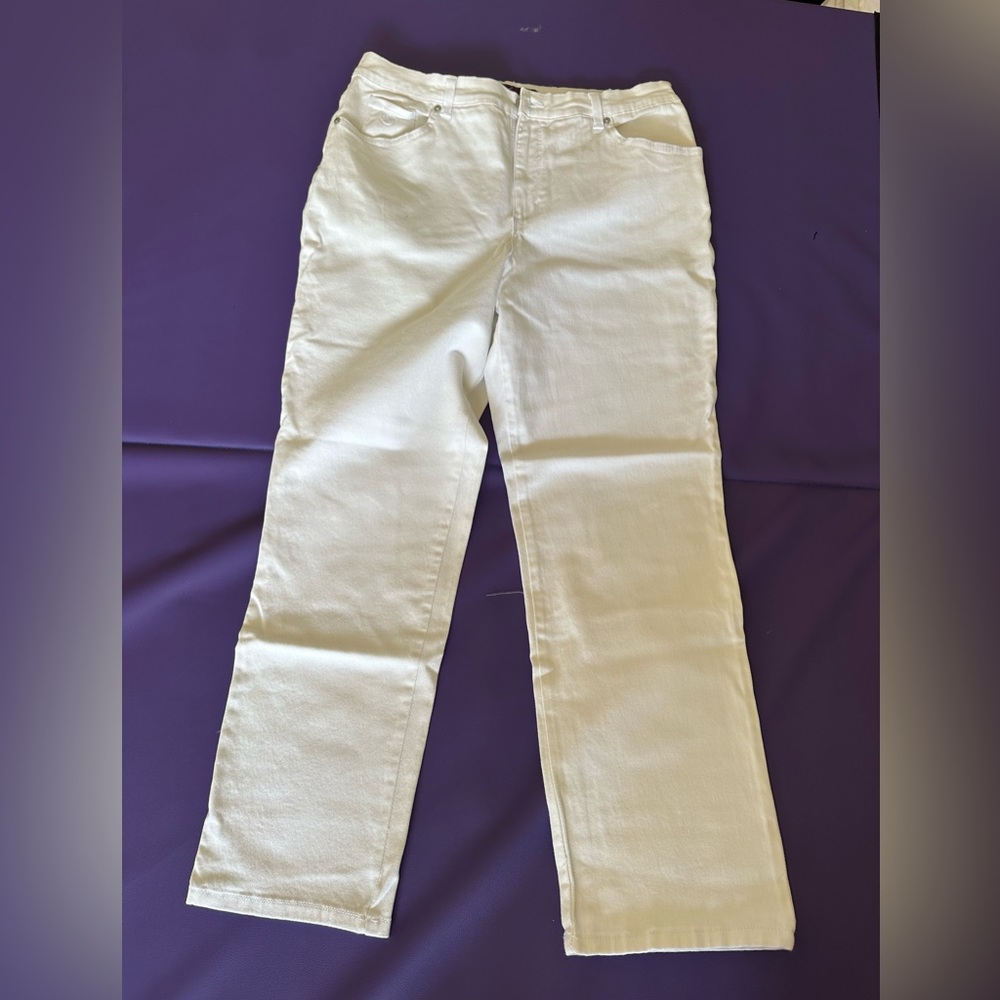 Gloria Vanderbilt Amanda White Pants